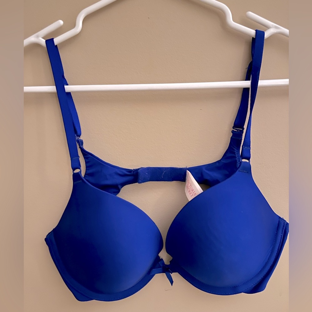 Victoria’s Secret Push Up Bra Royal Blue